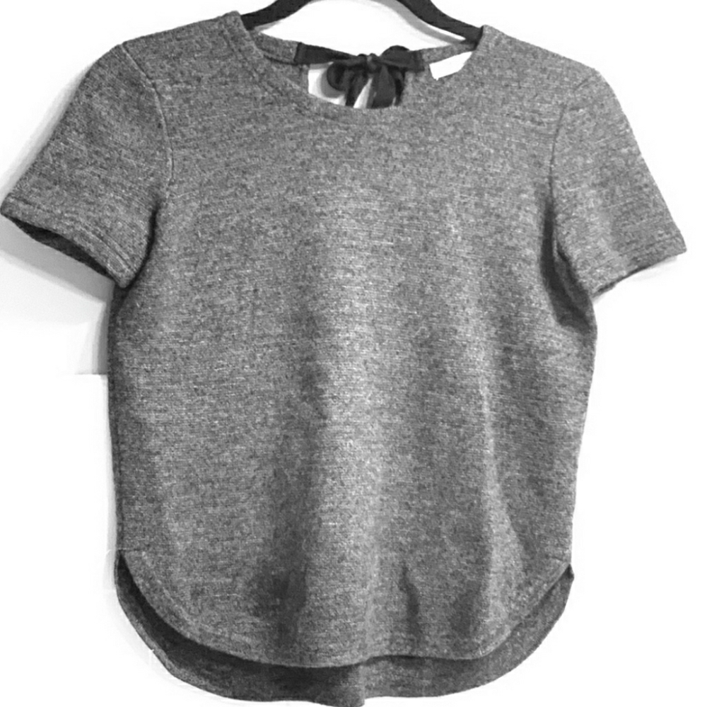 * Madewell * tee with bow - Medium